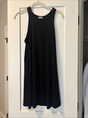 Abbeline Black Sleeveless Mini Dress